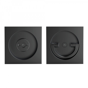 Ручка поворотная для раздвижных дверей SH.QUADRO55.BK8 BL-26 черный