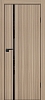 Межкомнатная дверь P-22  кромка ABS черная c 4-х ст. Эвкалипт тасманский